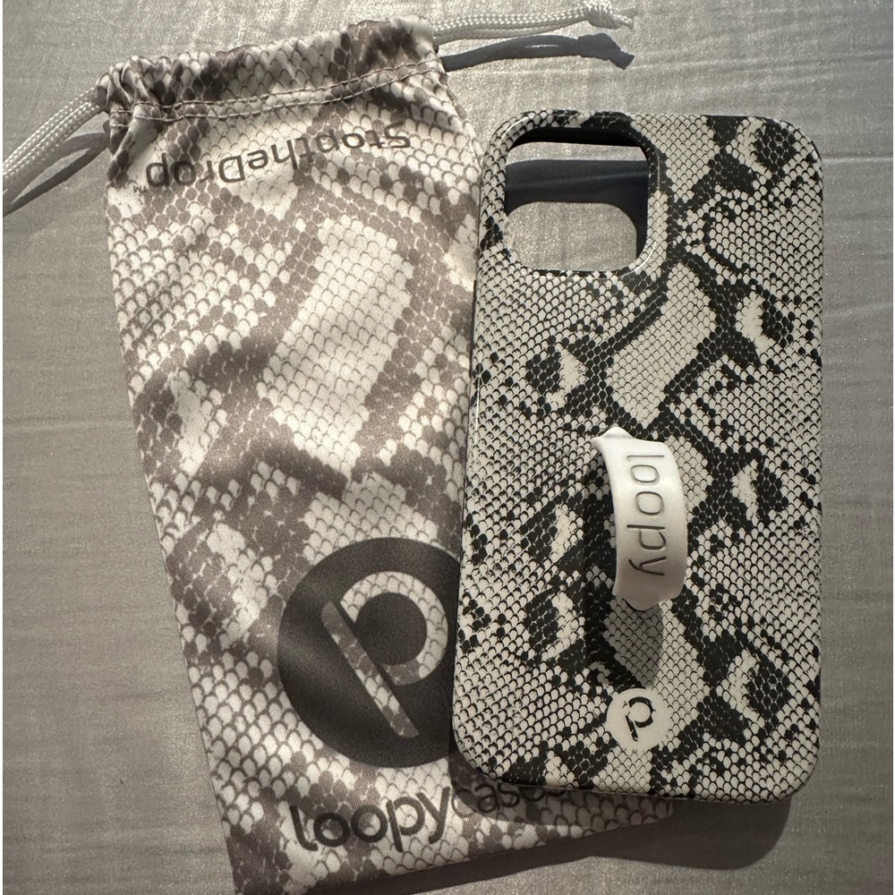 EUC Snakeskin Loopy- iPhone 12/12 Pro (6.1" Screen)| Matte Edition / Righty